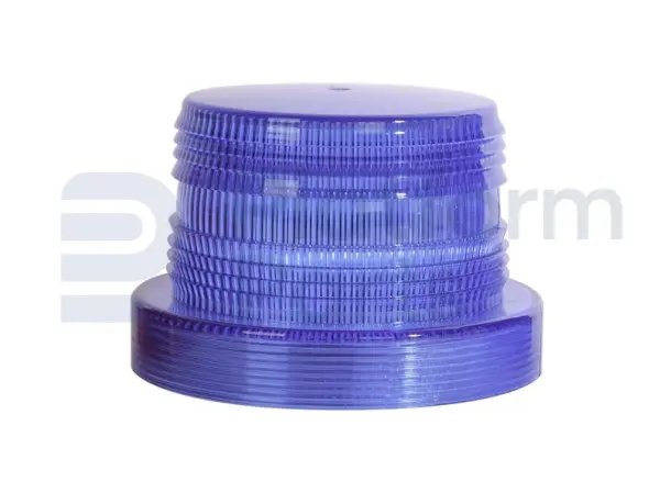 Lens, flitslicht 12-110VDC (blue)