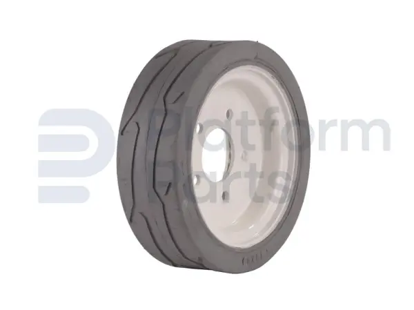 Rad non-marking, grau ('rear, with pattern'