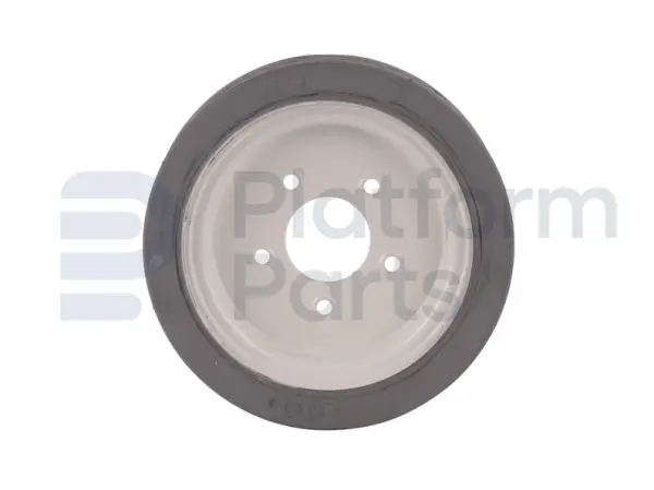 Rad non-marking, grau ('rear, with pattern'