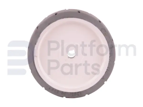 Rueda non-marking 'front-drive', Upright