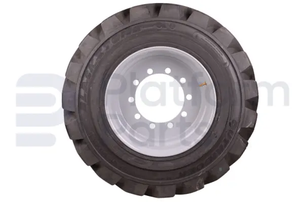 Ruwe terrein band + velg, opgeschuimd, RH