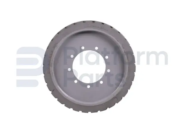 Non-marking wiel 'rear', Genie eq. 94909 (grijs)