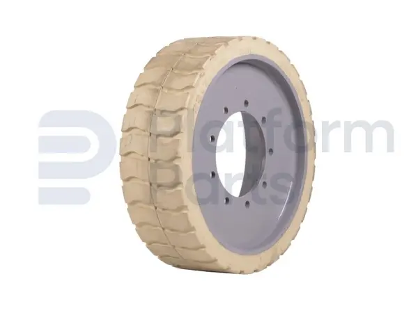 Non-marking wheel 'rear', Genie eq. 94909 (white)