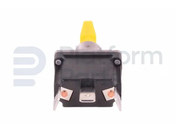 Interrupteur à bascule, 3 positions fixes, DPDT