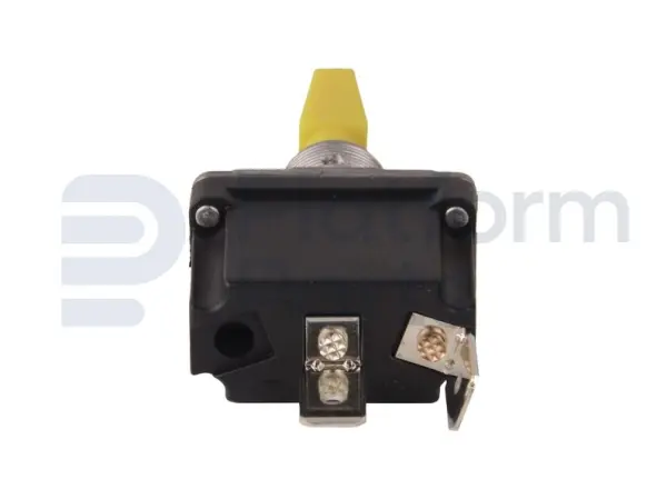 Toggle switch, NONE-OFF-ON, SPST