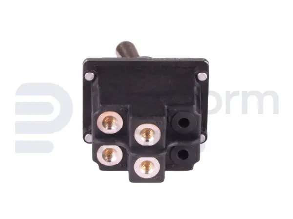 Toggle switch, OFF-ON, DPST