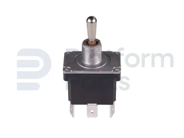 Toggle switch, ON-ON-ON, DPDT