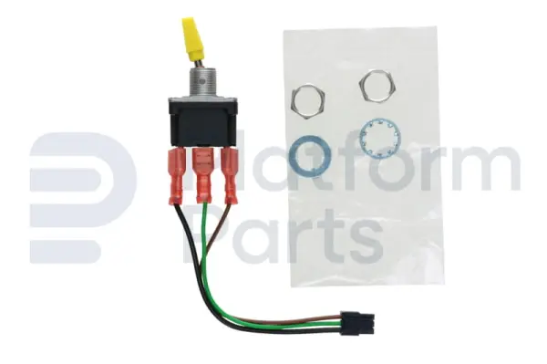 Toggle switch, 2 fixed positions