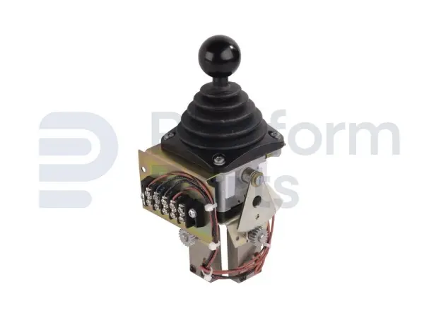 Joystick, elevación, giro
