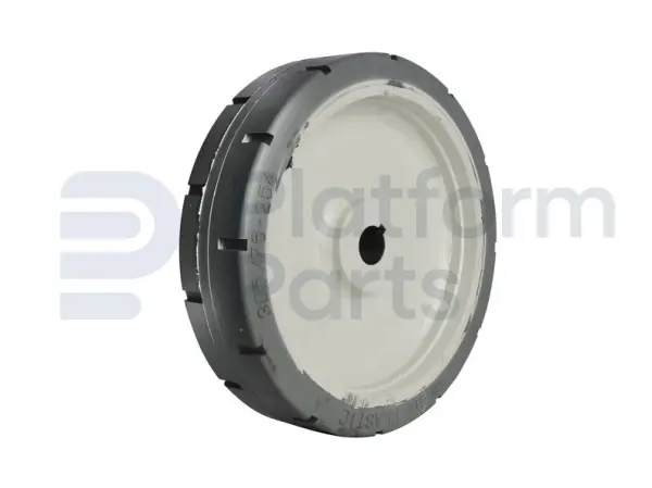 Non-marking wheel 'front-drive'