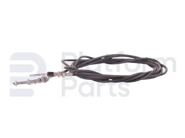 Emergency lowering cable