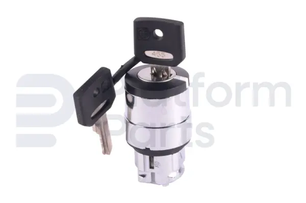 Interruptor, llave, 3P fijas, quitar llave de 3 posiciones