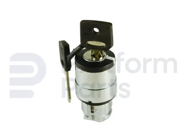 Interruptor, llave, 3P fijas, quitar llave del centro