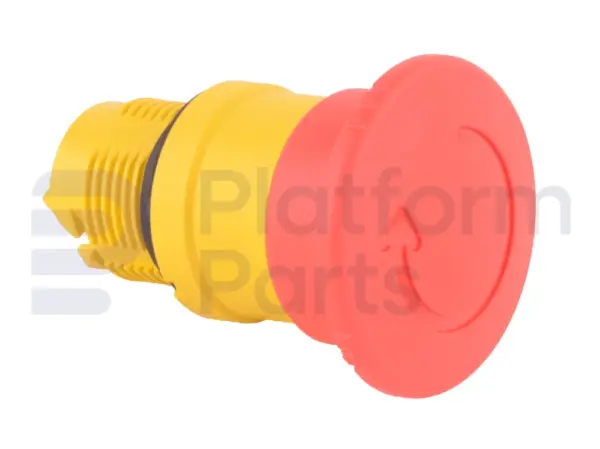 Emergency stop plastic with turn