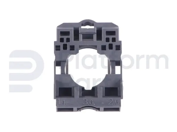 Contact element, base fixation plastic