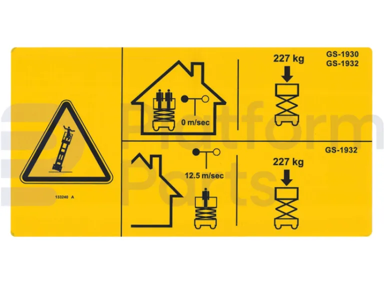 Genie - Decal, Genie - GE-133240