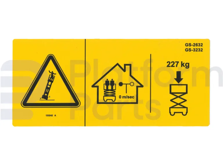 Genie - Decal, Genie - GE-133242