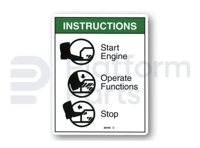 Genie - Decal, Genie - GE-28165