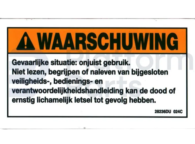 Genie - Decal, Genie - GE-28236DU