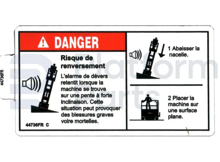 Genie - Decal, Genie - GE-44736FR