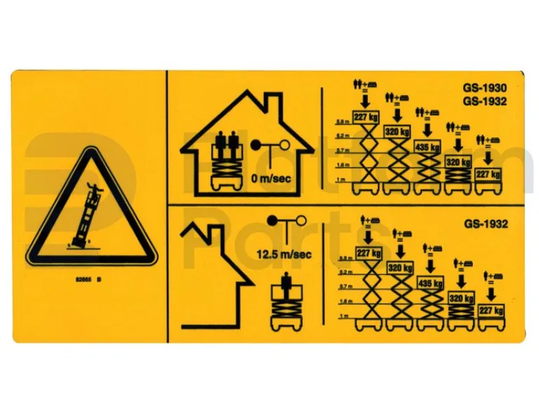 Genie - Decal, Genie - GE-82665