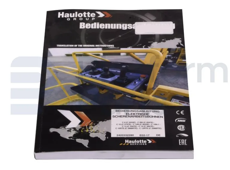 Haulotte - Manual - HA-2420332280