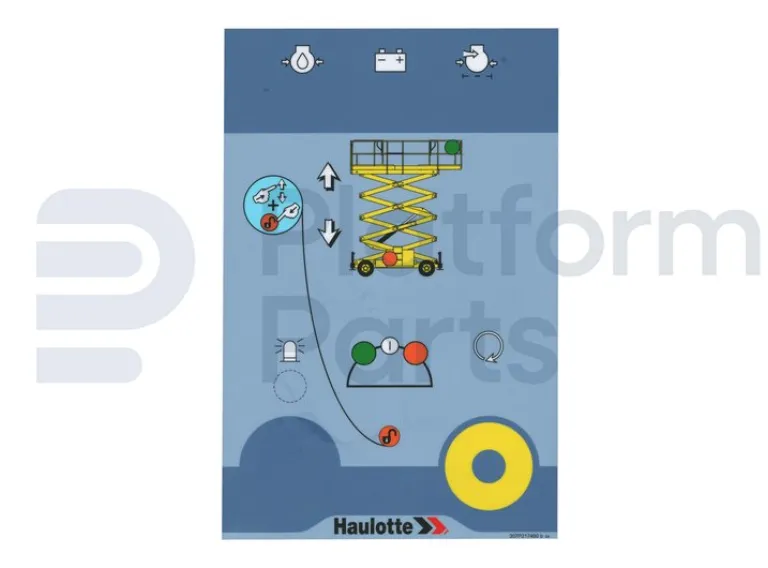 Haulotte - Decal, Haulotte - HA-307P217490