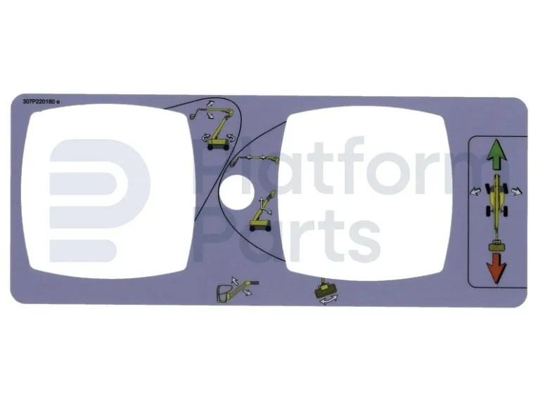 Haulotte - Decal, Haulotte - HA-307P220180