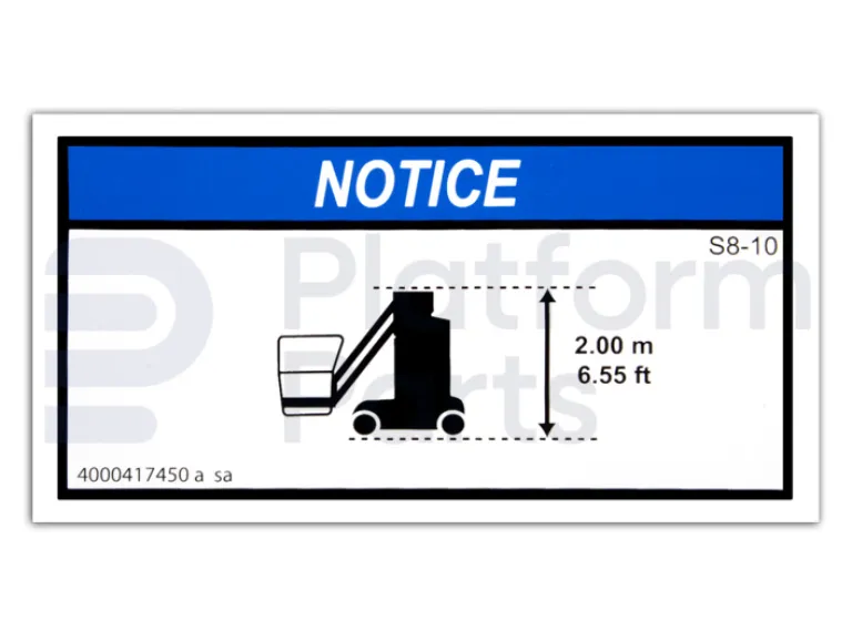 Haulotte - Decal, Haulotte - HA-4000417450