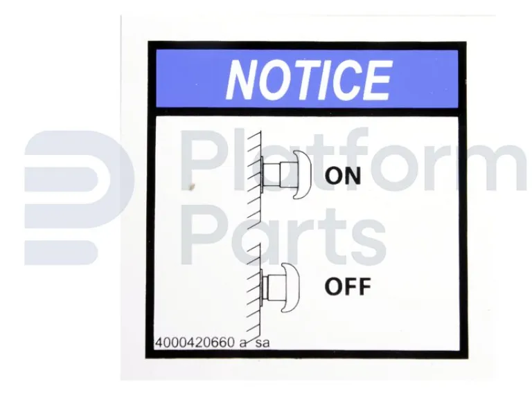 Haulotte - Decal, Haulotte - HA-4000420660