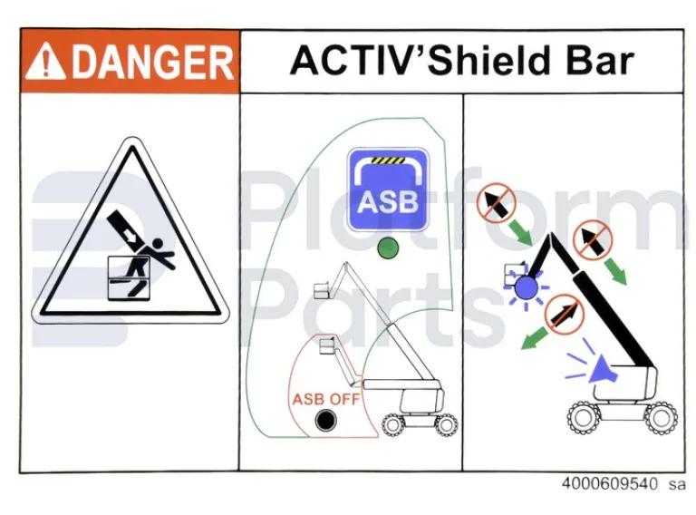 Haulotte - Decal, Haulotte - HA-4000609540