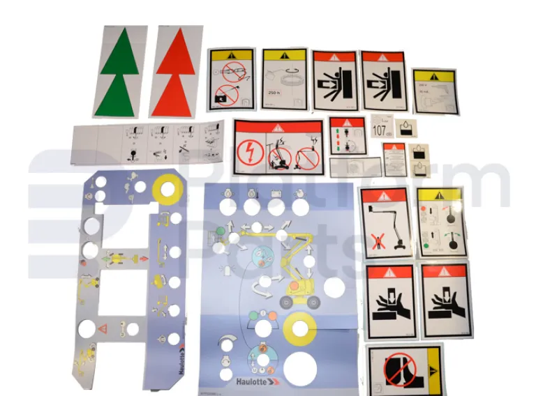 Haulotte - Decal, Haulotte - HA-KITETIQH1618PX