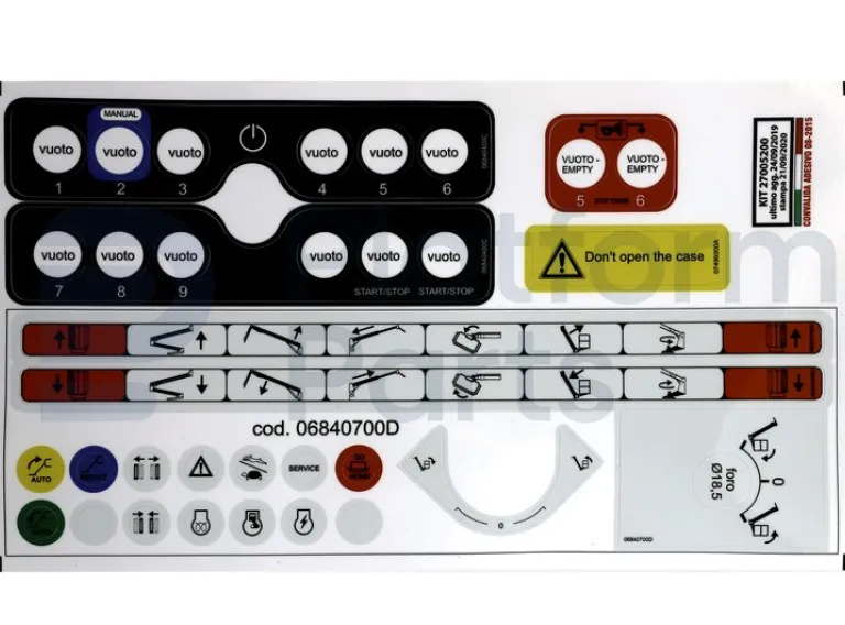 Hinowa - Decal, kit, general use - HN-27005200