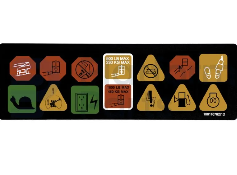 JLG - Decal, JLG - JL-1001107927