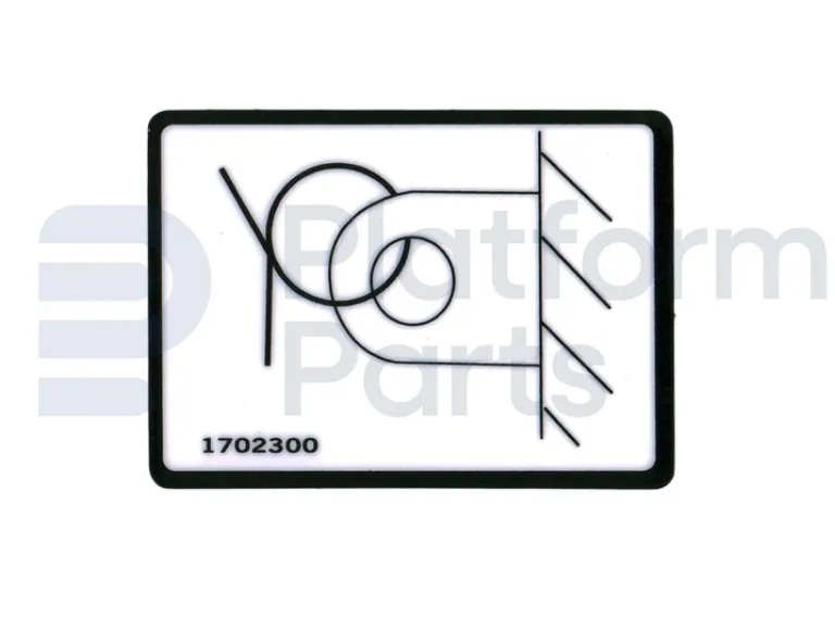 JLG - Decal, JLG - JL-1702300