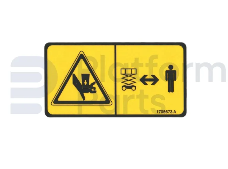 JLG - Decal, JLG - JL-1705673