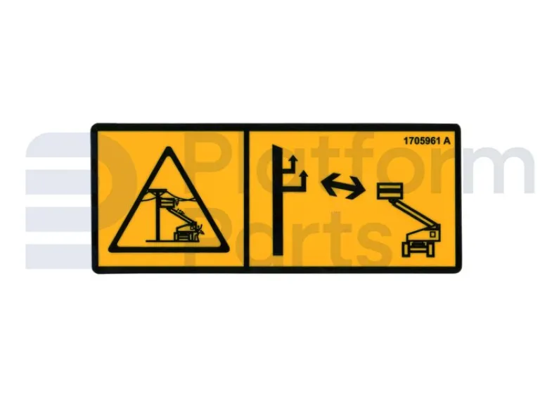 JLG - Decal, JLG - JL-1705961