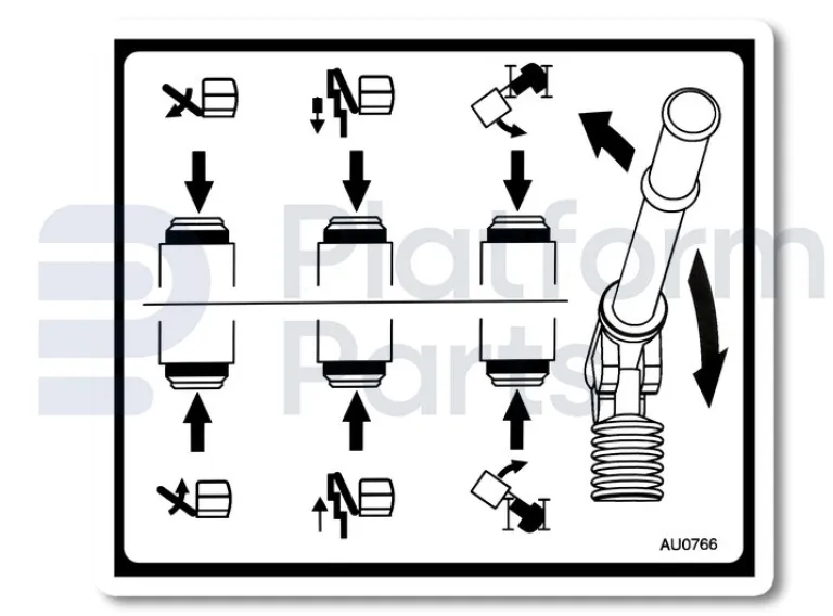 JLG - Decal, JLG - JL-AU0766