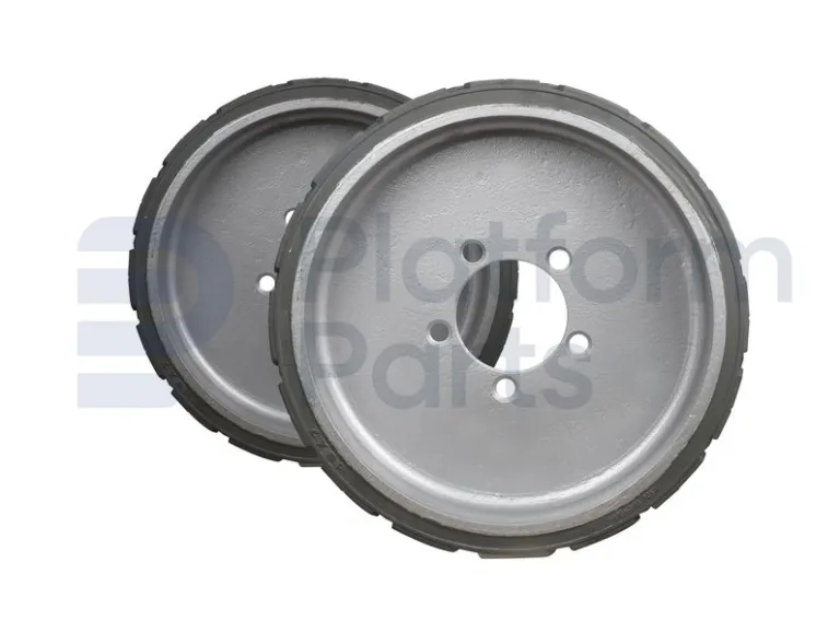 JLG - Wheel, non-marking (solid) - TI-187GR-S