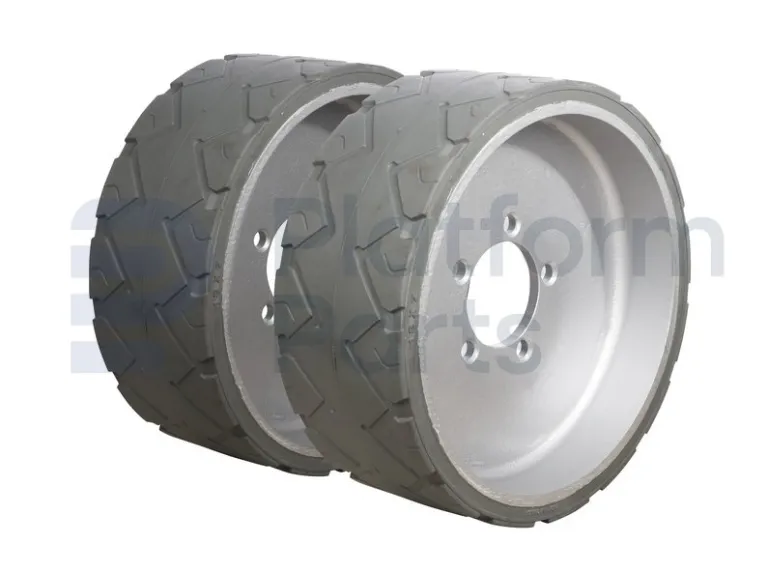 JLG - Wheel, non-marking (solid) - TI-187GR-S