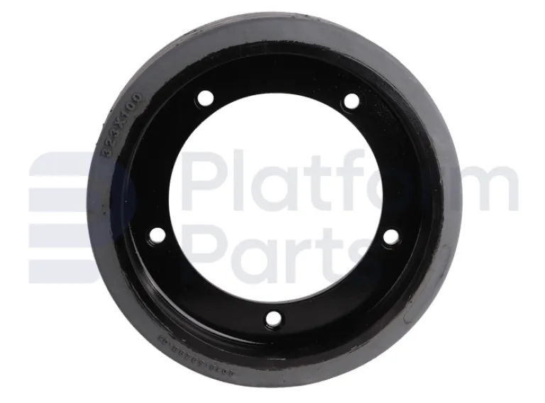 JLG - Wheel, non-marking (solid) - TI-323100NM-B