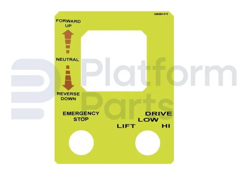 UpRight - Decal, Upright - UP-066560-010