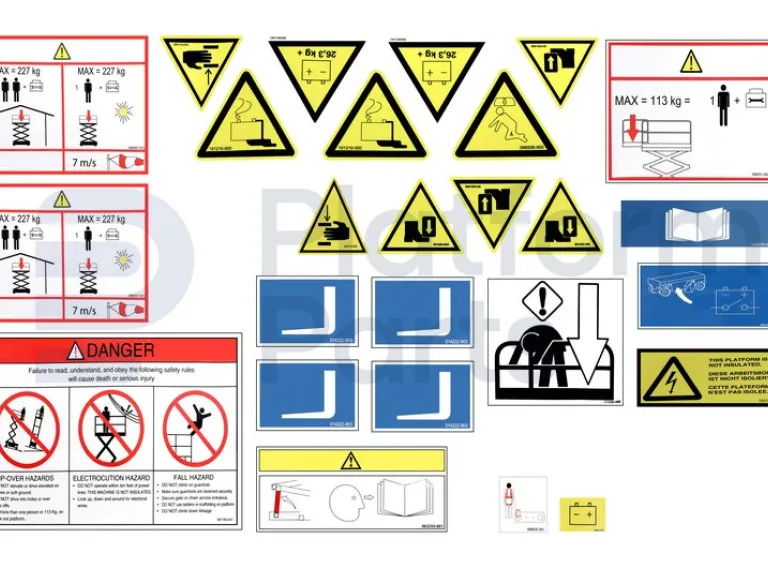 UpRight - Decal, Upright - UP-503720-000