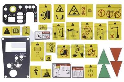 Haulotte - Decal, Haulotte - DE-HKITETIQSTAR810AC