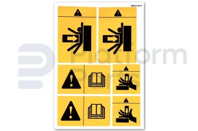 Decal, kit, general use - DE-KITML-P6