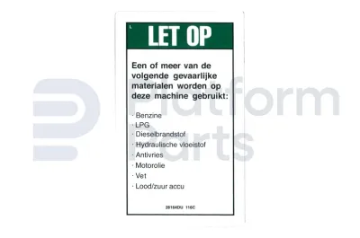 Genie - Decal, Genie - GE-28164DU