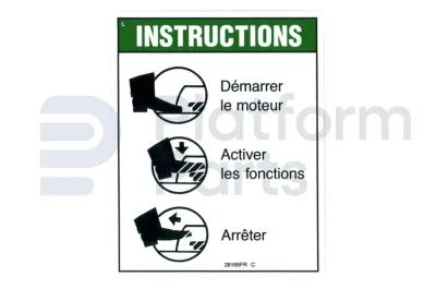 Genie - Decal, Genie - GE-28165FR