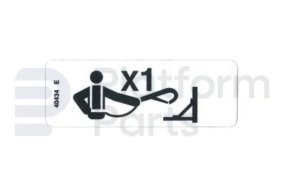 Genie - Decal, Genie - GE-40434