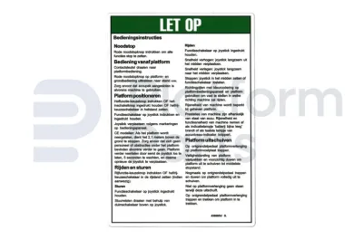 Genie - Decal, Genie - GE-43090DU