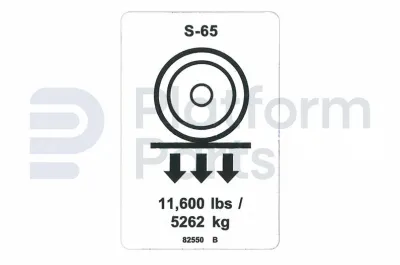 Genie - Decal, Genie - GE-82550